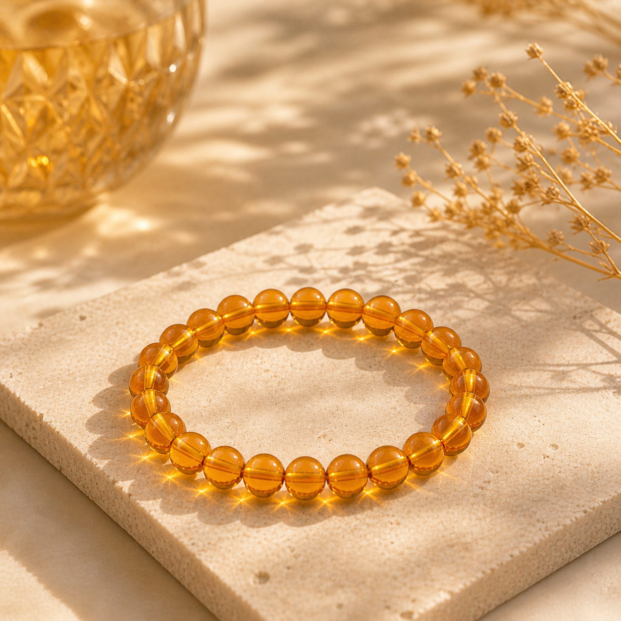 Citrine Abundance Bracelet – Attract Positive Energy | Lumina Quartz
