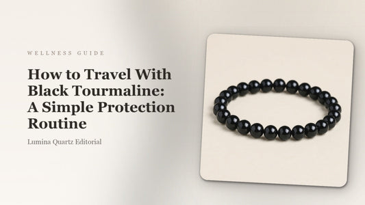How to Travel With Black Tourmaline: A Simple Protection Routine