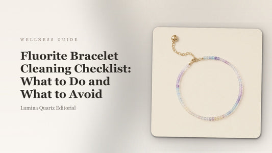How to Clean a Fluorite Bracelet: Crystal Cleaning Guide crystal guide cover