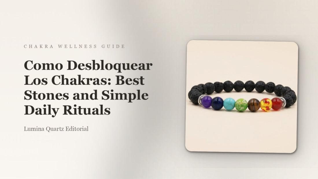 Como Desbloquear Los Chakras: Best Stones and Simple Daily Rituals