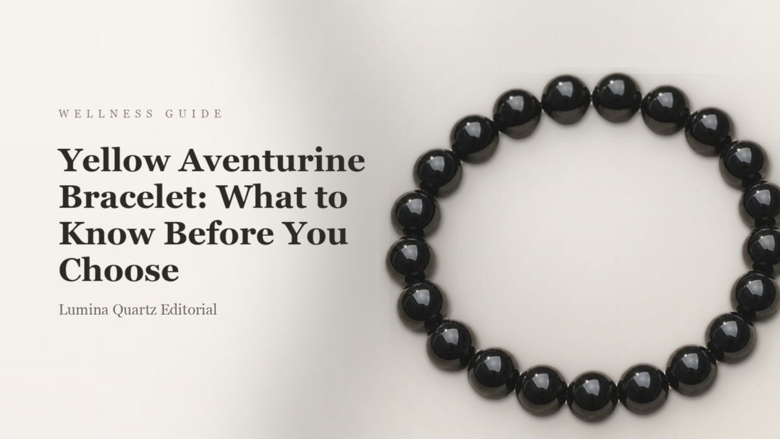 Yellow Aventurine Bracelet for Confidence: Buyers Guide & Meaning