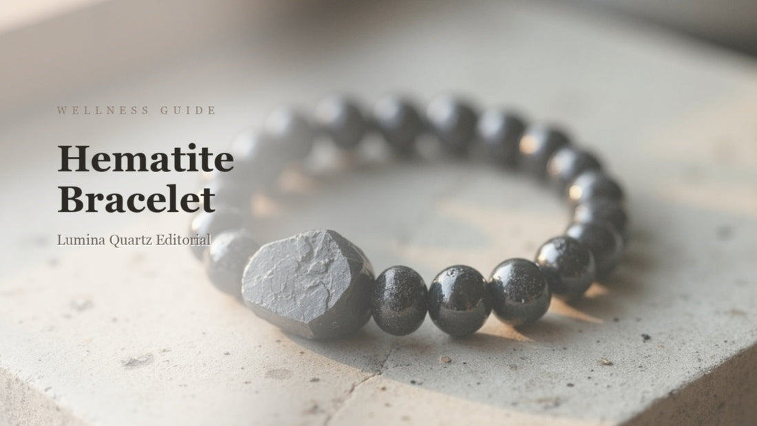 Hematite Bracelet Meaning: Grounding, Protection, and Focus crystal guide cover