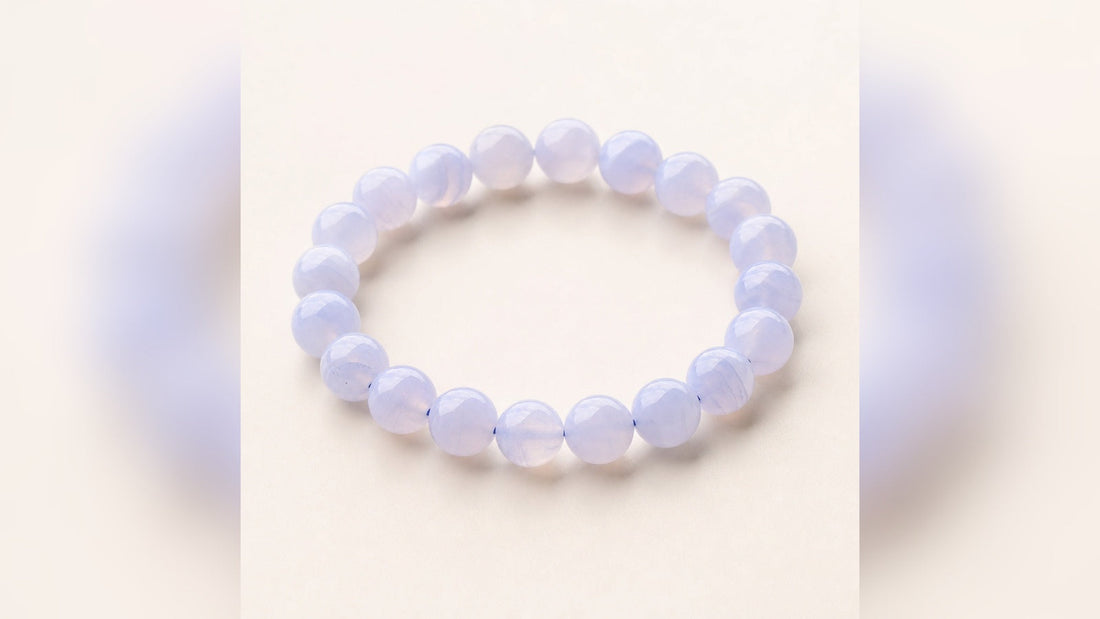Blue Lace Agate Benefits: How This Calming Crystal Supports Stress Relief and Clear Communication crystal guide cover