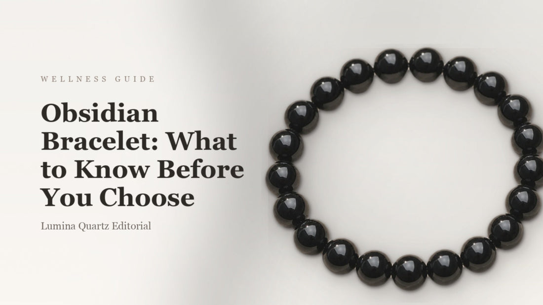 Obsidian Bracelet: Your Guide to Grounding & Protection