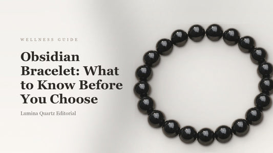 Obsidian Bracelet: Your Guide to Grounding & Protection