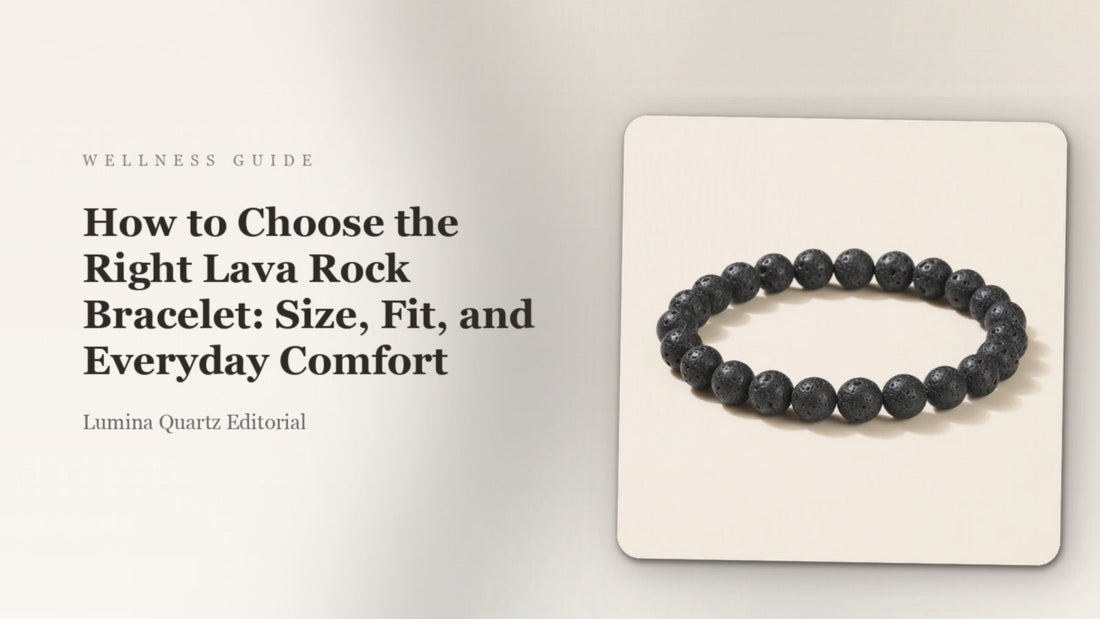 How to Choose the Right Lava Rock Bracelet: Size, Fit, and Everyday Comfort crystal guide cover