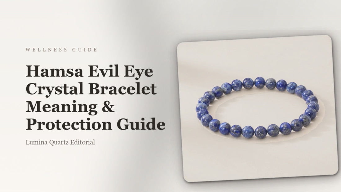 Hamsa Evil Eye Crystal Bracelet Meaning & Protection Guide