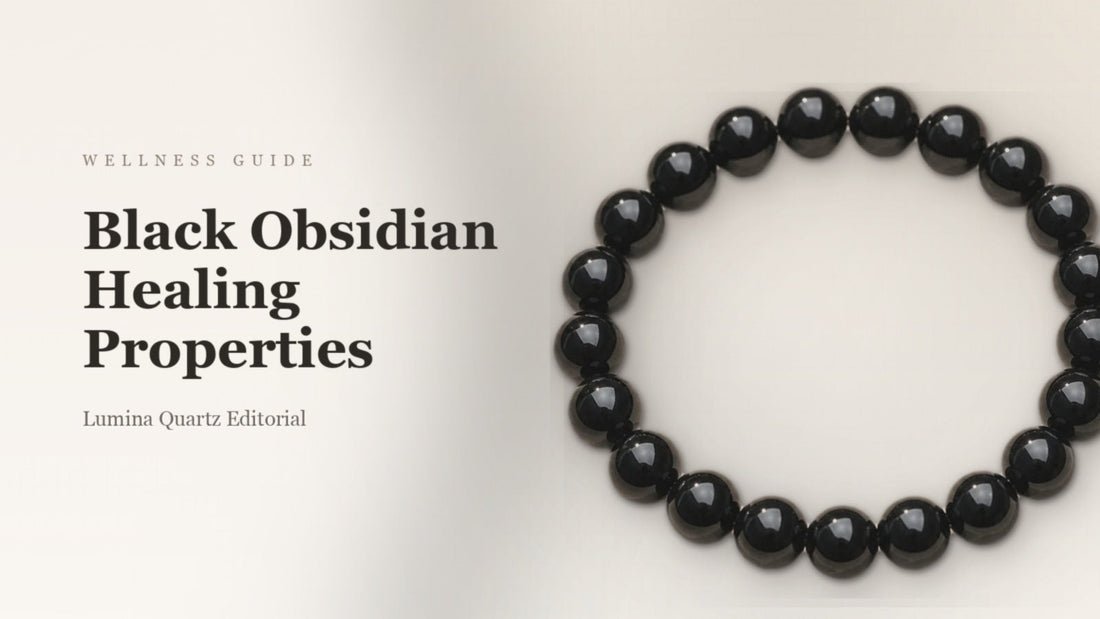 Black Obsidian Healing Properties: Grounding, Protection & Meaning
