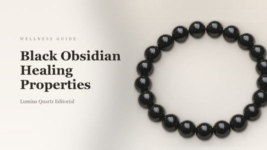 Black Obsidian Healing Properties: Grounding, Protection & Meaning