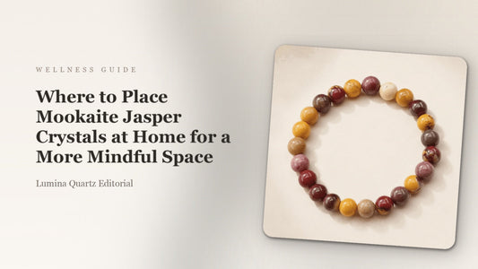 Where to Place Mookaite Jasper Crystals at Home for a More Mindful Space