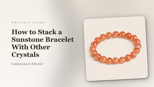 How to Stack Sunstone Crystals with Amethyst for Better Focus