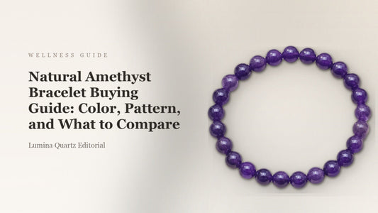 Natural Amethyst Bracelet Buying Guide: Color, Pattern, and What to Compare