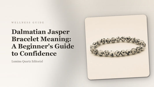 Dalmatian Jasper Bracelet Meaning: A Beginner's Guide to Confidence crystal guide cover