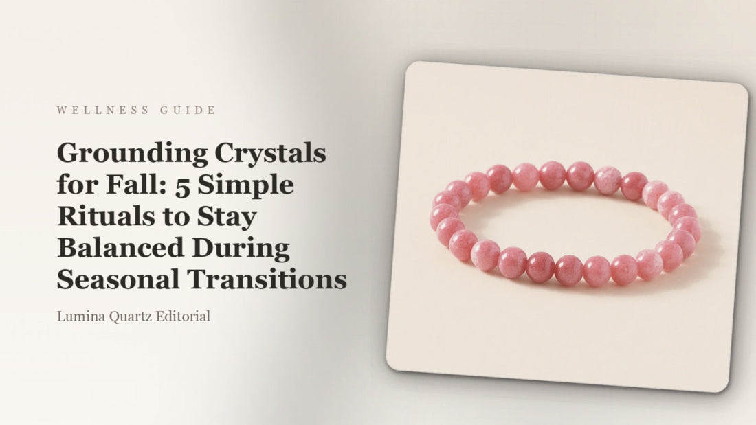 Grounding Crystals for Fall: 5 Simple Rituals to Stay Balanced During Seasonal Transitions crystal guide cover