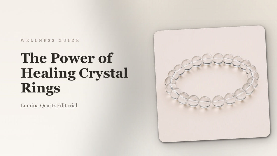 Crystal Rings for Sleep, Stress, and Focus: Amethyst, Rose Quartz, and Clear Quartz Guide crystal guide cover