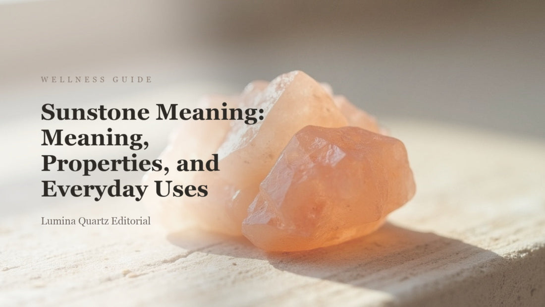 Sunstone Meaning: Meaning, Properties, and Everyday Uses