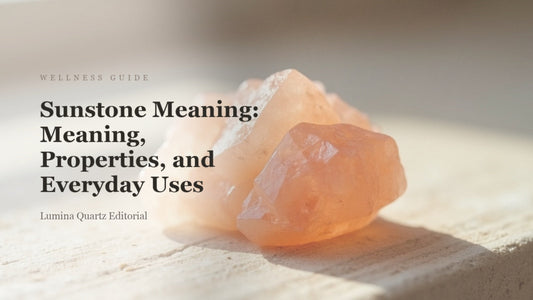 Sunstone Meaning: Meaning, Properties, and Everyday Uses