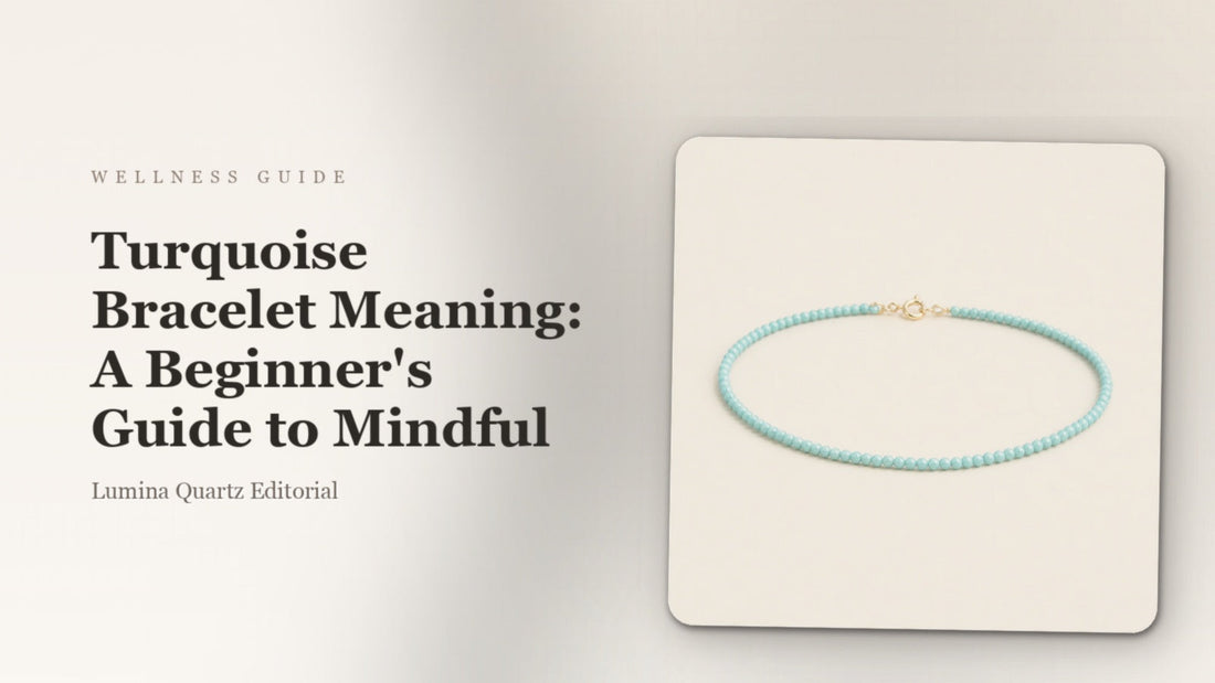 Turquoise Bracelet Meaning: A Beginner's Guide to Mindful crystal guide cover