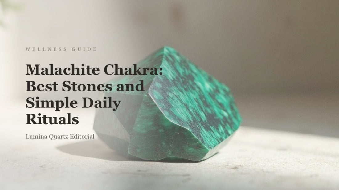 Malachite Chakra: Best Stones and Simple Daily Rituals