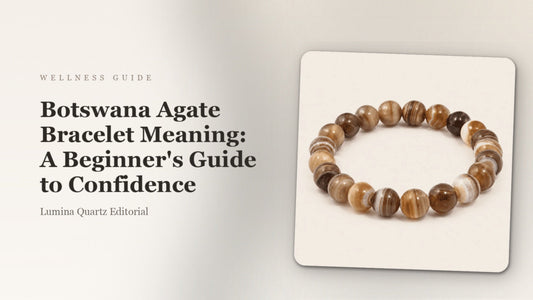 Botswana Agate Bracelet Meaning: A Beginner's Guide to Confidence crystal guide cover