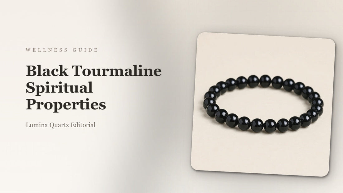 Black Tourmaline Spiritual Properties: Protection, Grounding, and Aura Cleansing