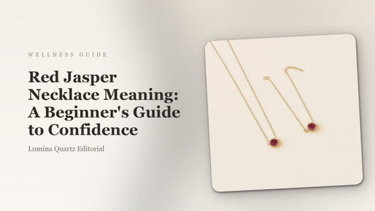 Red Jasper Necklace Meaning: A Beginner's Guide to Confidence crystal guide cover