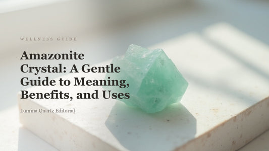 Amazonite Crystal: A Gentle Guide to Meaning, Benefits, and Uses