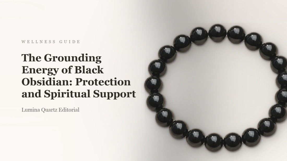 Featured image for The Grounding Energy of Black Obsidian: Protection and Spiritual Support