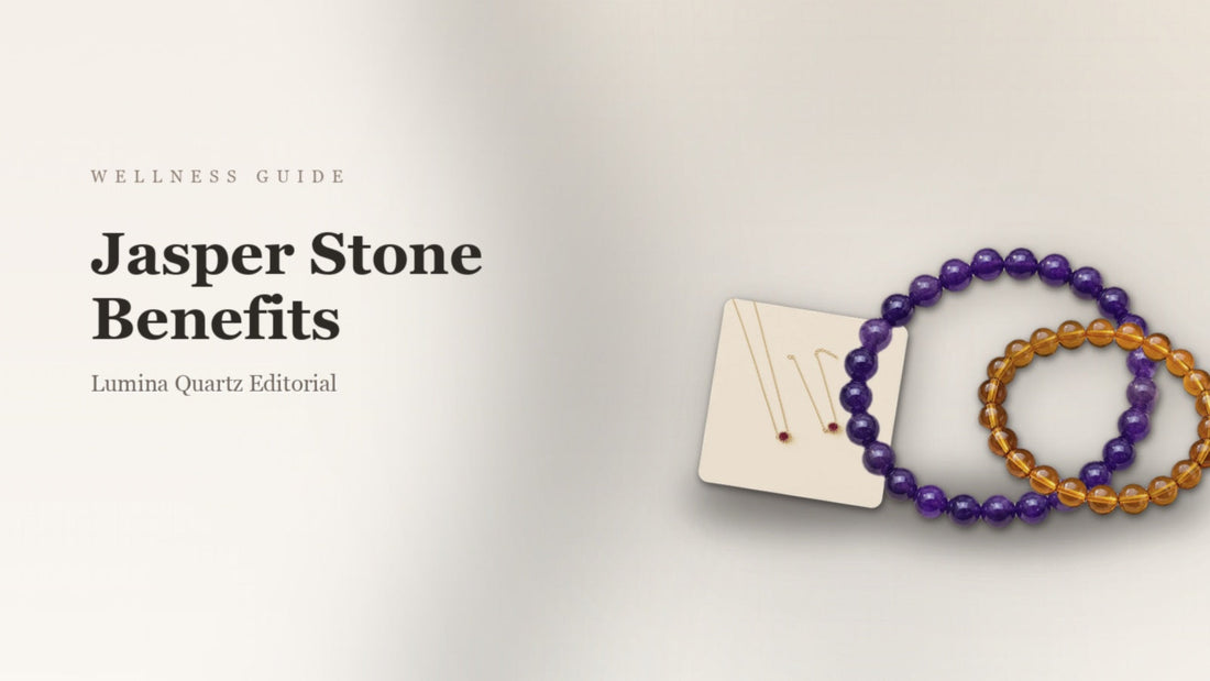 Jasper Stone Benefits: A Grounding Crystal Guide for Strength, Calm, and Focus crystal guide cover