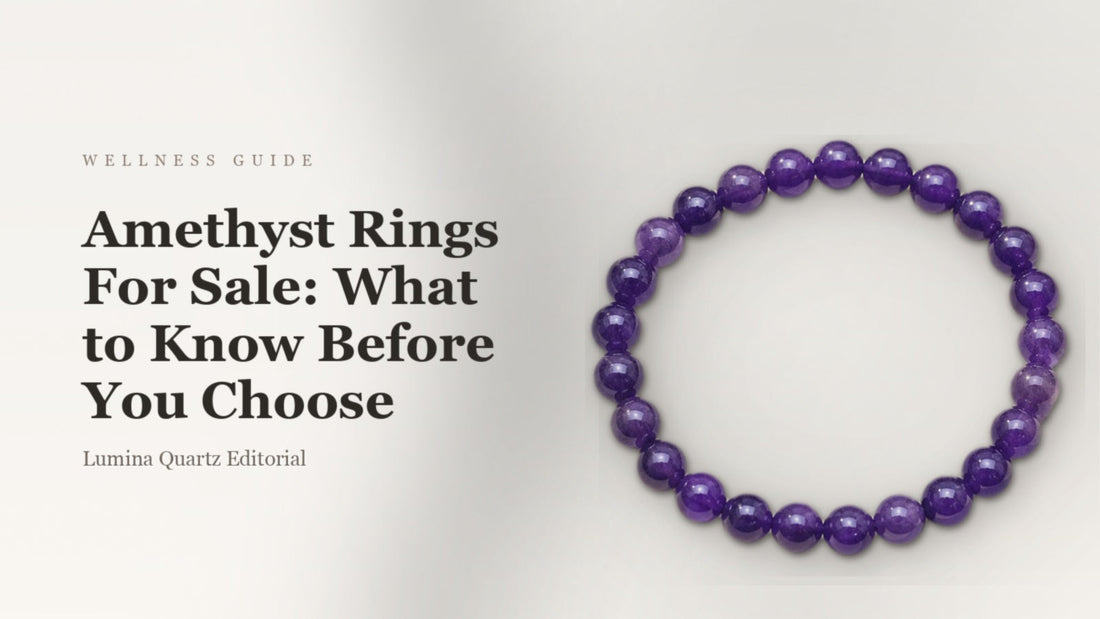 Amethyst Rings: Meaning, Buying Guide & How to Choose the Perfect Crystal Ring