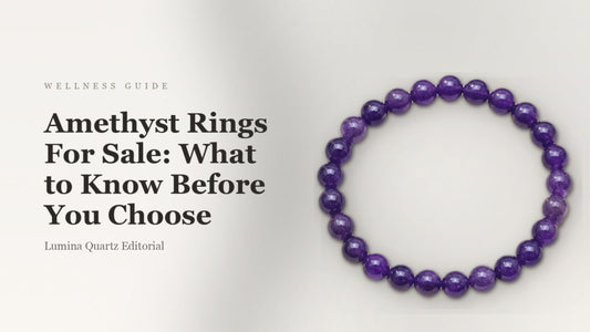 Amethyst Rings: Meaning, Buying Guide & How to Choose the Perfect Crystal Ring