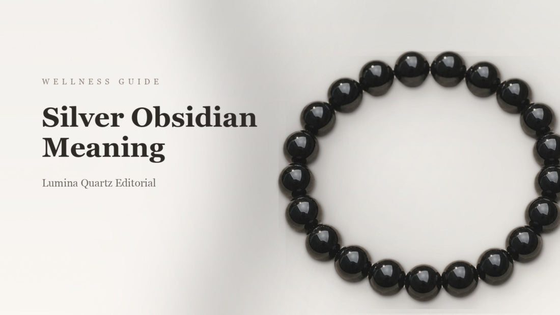 Silver Obsidian Meaning: A Guide to Its Grounding and Protective Properties
