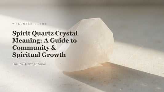 Spirit Quartz Crystal Meaning: A Guide to Community & Spiritual Growth