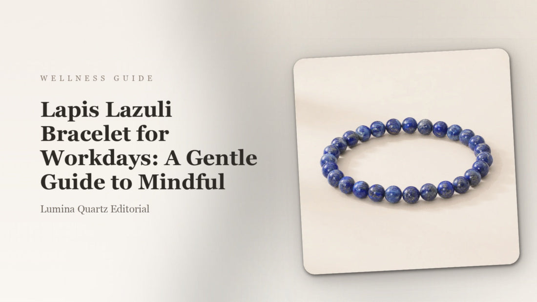 How to Use Lapis Lazuli at Work: Desk and Bracelet Guide