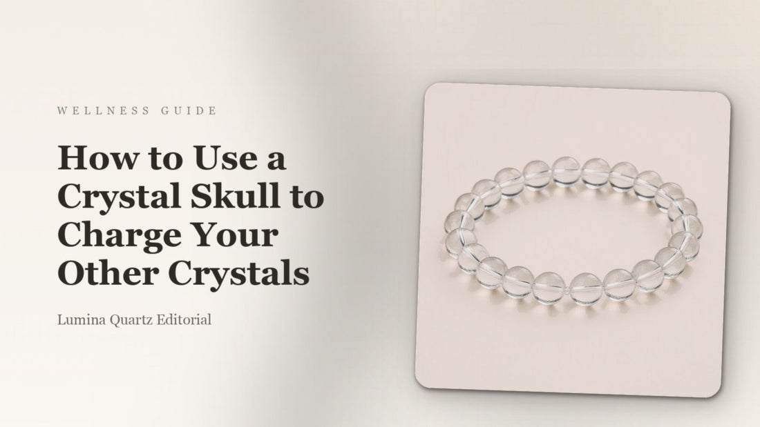 Crystal Skull Charging Ritual: Step-by-Step Guide to Charge Rose Quartz, Citrine & Amethyst crystal guide cover