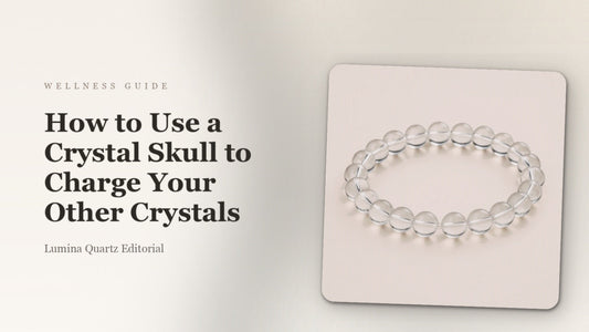 Crystal Skull Charging Ritual: Step-by-Step Guide to Charge Rose Quartz, Citrine & Amethyst crystal guide cover