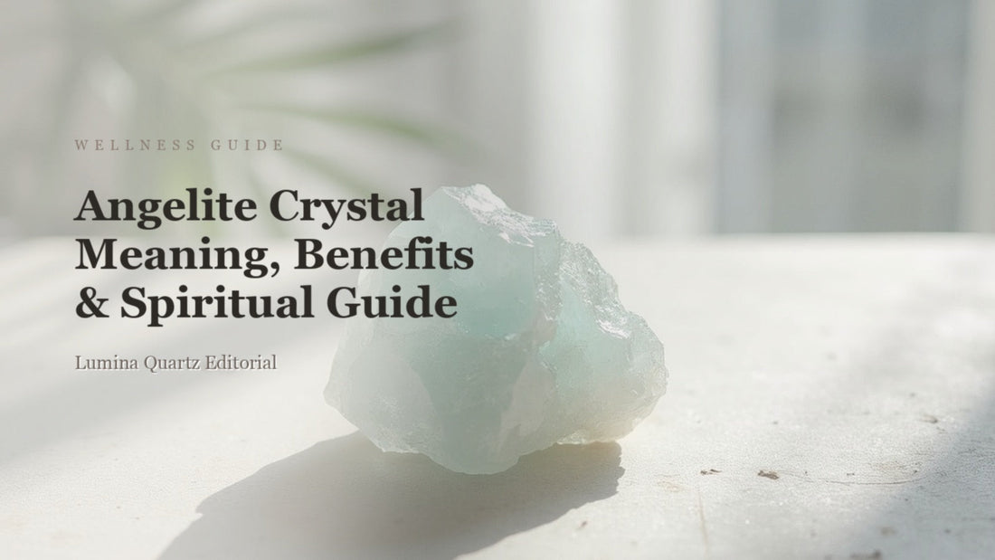 Angelite Crystal Meaning, Benefits & Spiritual Guide