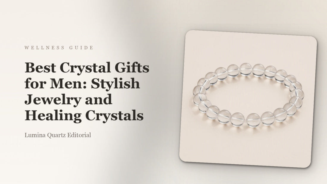 Men's Crystal Bracelets for Grounding and Focus: Top Stone Picks crystal guide cover