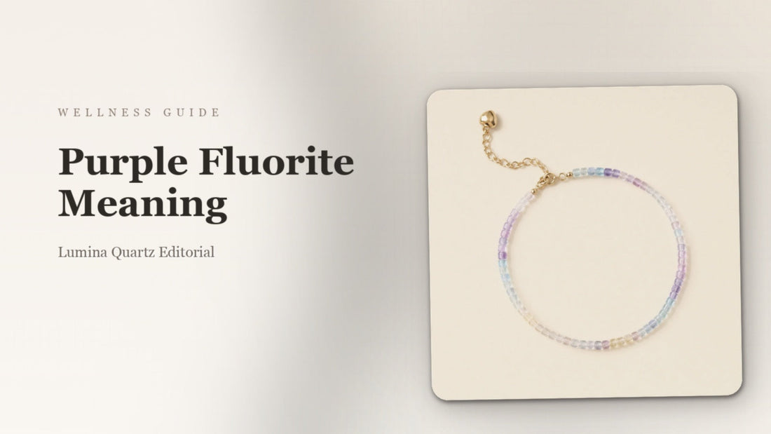 Purple Fluorite Meaning: How This Crystal Supports Focus, Calm, and Spiritual Awareness