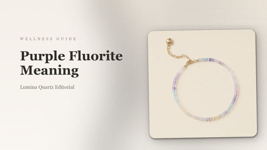 Purple Fluorite Meaning: How This Crystal Supports Focus, Calm, and Spiritual Awareness crystal guide cover