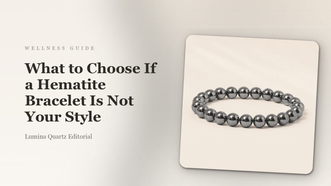 Hematite Bracelet Alternatives: 7 Grounding Crystal Bracelets to Try crystal guide cover