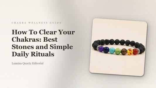 How To Clear Your Chakras: Best Stones and Simple Daily Rituals