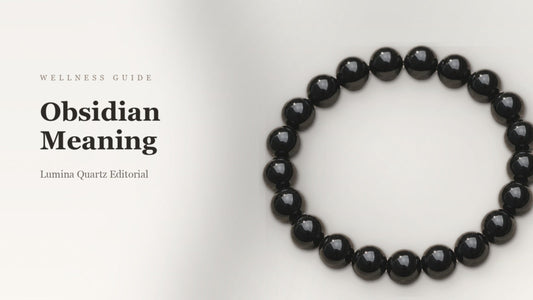 Obsidian Meaning: How to Use Black Obsidian for Grounding and Protection crystal guide cover