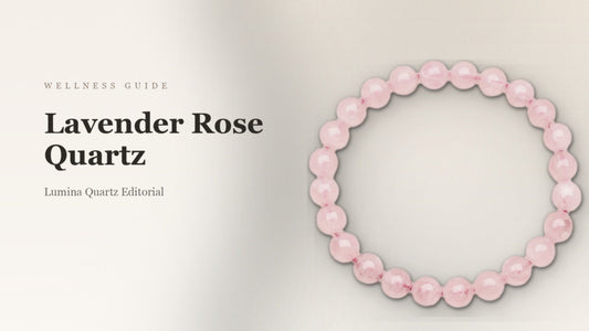 Lavender Rose Quartz Meaning: A Guide to Self-Love, Calm, and Meditation crystal guide cover