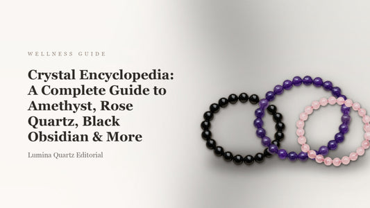 Crystal Encyclopedia: A Complete Guide to Amethyst, Rose Quartz, Black Obsidian & More