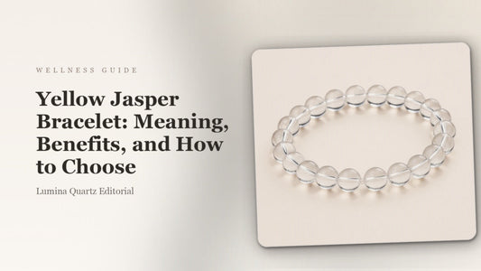 Yellow Jasper Bracelet: Meaning, Benefits, and How to Choose