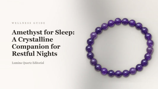 Amethyst for Sleep: A Crystalline Companion for Restful Nights