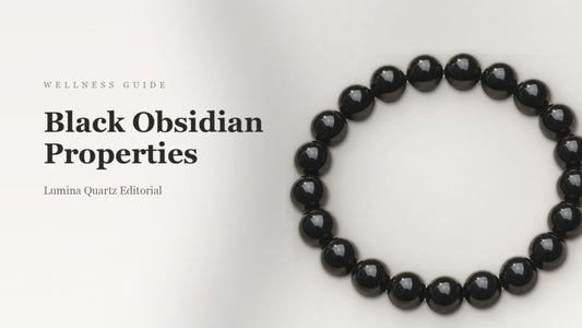 Black Obsidian Properties: Grounding, Protection & Spiritual Meaning