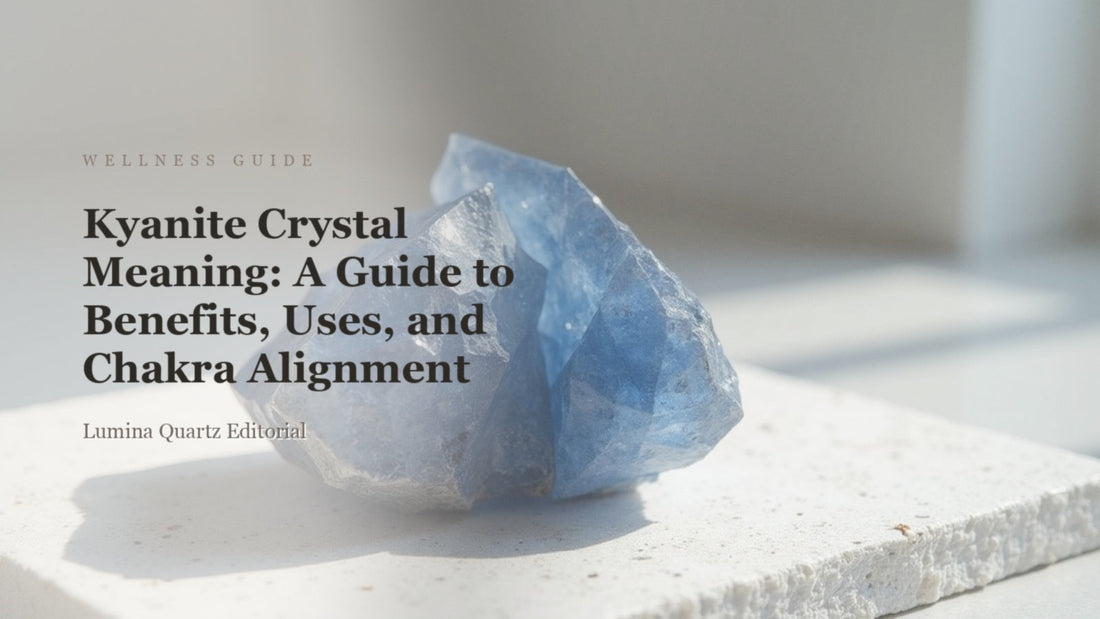 Kyanite Crystal Meaning: A Guide to Benefits, Uses, and Chakra Alignment