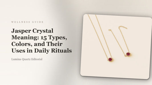 Jasper Crystal Meaning: 15 Types, Colors, and Their Uses in Daily Rituals crystal guide cover